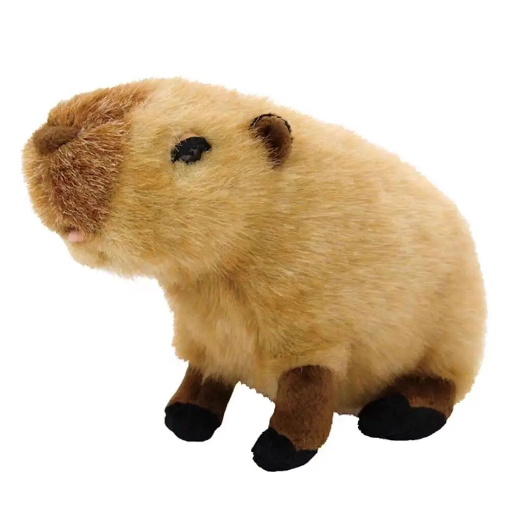 New 35cm Cute Capybara Plush Toy Soft Stuffed Animal Toy Simulation Capybara - £13.67 GBP