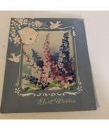 Vintage Birthday Card Best Wishes Box4 - £2.99 GBP