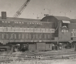 New York Central Railroad NYC #6215 Lima Locomotive Train Photo Cincinnati OH - $9.49