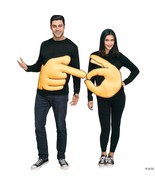 Adult Ok Sign &amp; Pointer Fingers Couples Costume Funny Naughty Halloween ... - £67.93 GBP