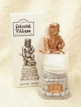 Lefton Christmas Colonial Village Silas Nofitel Statue Figurine 1995 - £19.56 GBP
