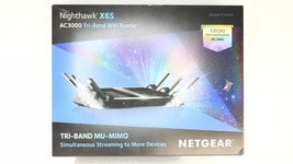 Netgear Nighthawk X6S AC3000 Tri-Band WiFi Router R7900P ~ READ - £71.23 GBP