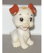 Pretend Play 1&quot; Dog PVC Rubber figure RARE Vintage #2 - £3.75 GBP