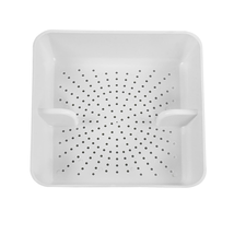 Leyso Floor Sink Commercial Drain Cover Strainer ABS Plastic Drop-In Bas... - £17.23 GBP