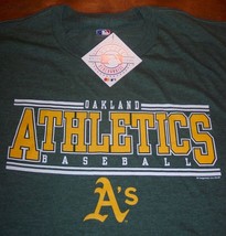 Oakland Athletics A&#39;s Mlb Baseball T-Shirt Medium New w/ Tag - £15.86 GBP