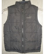NEW GIRLS OR BOYS PUMA GRAY INSULATED / PUFFY VEST   SIZE 6 - €20,26 EUR