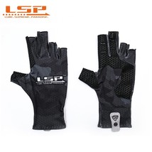 LSP Fishing Gloves Men Lightweight Half-finger  Protection Double Sided  Anti-sl - £110.55 GBP