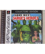 Army Men: Sarge&#39;s Heroes (Sony PlayStation 1, 2000) (2000) - £6.14 GBP