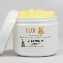 Lux Vitamin K Cream - Eliminate Spider Varicose Veins Scars Rosacea Capillari... - $26.00+