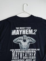 Floyd Mayweather The Money Team Mayhem 2 TMT T-Shirt 2XL Black Offical - £22.72 GBP