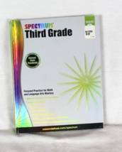 Spectrum Third Grade Focused Practice For Math And Language Arts Mastery - $94.98 MXN