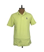 Psycho Bunny Men&#39;s Short Sleeve Polo Shirt Size 6 US L Lime Pima Cotton - £43.58 GBP