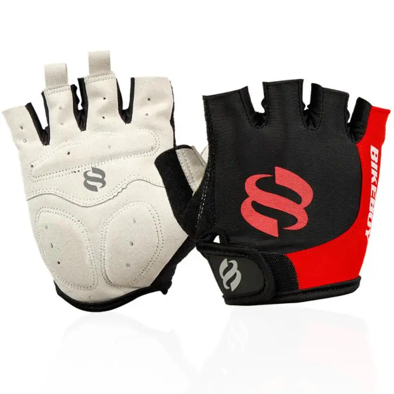 Outdoor  Gloves  Anti-skid Anti-sweat Bike Riding Gloves BIKEBOY Half Finger Glo - £41.93 GBP