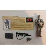 GI Joe Cobra Snow Serpent Action Figure with File Card Cobra TIGHT - £15.54 GBP