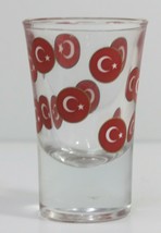 Crescent Moons with Stars (Red &amp; White) ~ 2 3/4&quot; Tall - £4.70 GBP