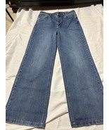 J MCLAUGHLIN Womens Sz 10 Denim Mid Rise Stretch  Wide Leg Jeans - $327.24 MXN