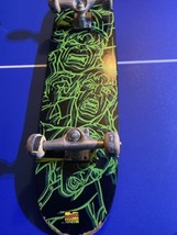 RARE Vintage 1996 Marvel Comics &quot;Burnt&quot; Incredible Hulk Skateboard Green... - $74.24