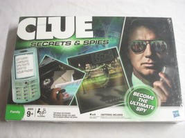 New Sealed Clue Secrets &amp; Spies Hasbro Parker Brothers 2009 - $9.99