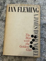 The Man With The Golden Gun by Ian Fleming James Bond 007 1965 HC DJ Book Club - £38.91 GBP