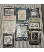 Cross Stitch Lot Bucilla Dimensions Sunset Stitchery Crewel Charmin - $662.06 MXN