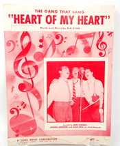 Heart of My Heart Sheet Music Piano Voice 1946 Vintage Cornell Desmond Dale    c - £10.24 GBP