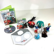 Disney Infinity Xbox 360 Game Disc CIB Pad and Figures Lot Video Game - £12.85 GBP