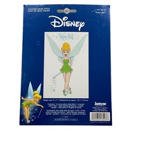 New Janlynn Disney 2006 Tinkerbell Counted Cross Stitch Kit Size 5&quot; x 7&quot; - £7.95 GBP