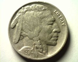 1930 Buffalo Nickel Very Fine / Extra Fine VF/XF Very Fine /EXTREMELY Fine VF/EF - $9.00
