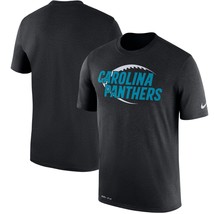 Carolina Panthers Mens Nike Football Icon DRI-FIT Short Sleeve T-Shirt - XL - £19.76 GBP