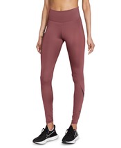 Nike Womens Logo Active Running 7/8 Tights Color Canyon Rust Red Size X-Small - £53.98 GBP