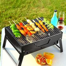  Folding BBQ Grill Barbecue Small Barbecue Grill, Outdoor Grill - £23.96 GBP