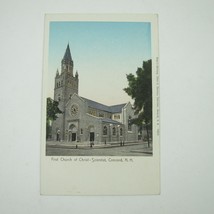 Postcard Concord New Hampshire First Church of Christ Scientist Antique Unposted - £7.91 GBP