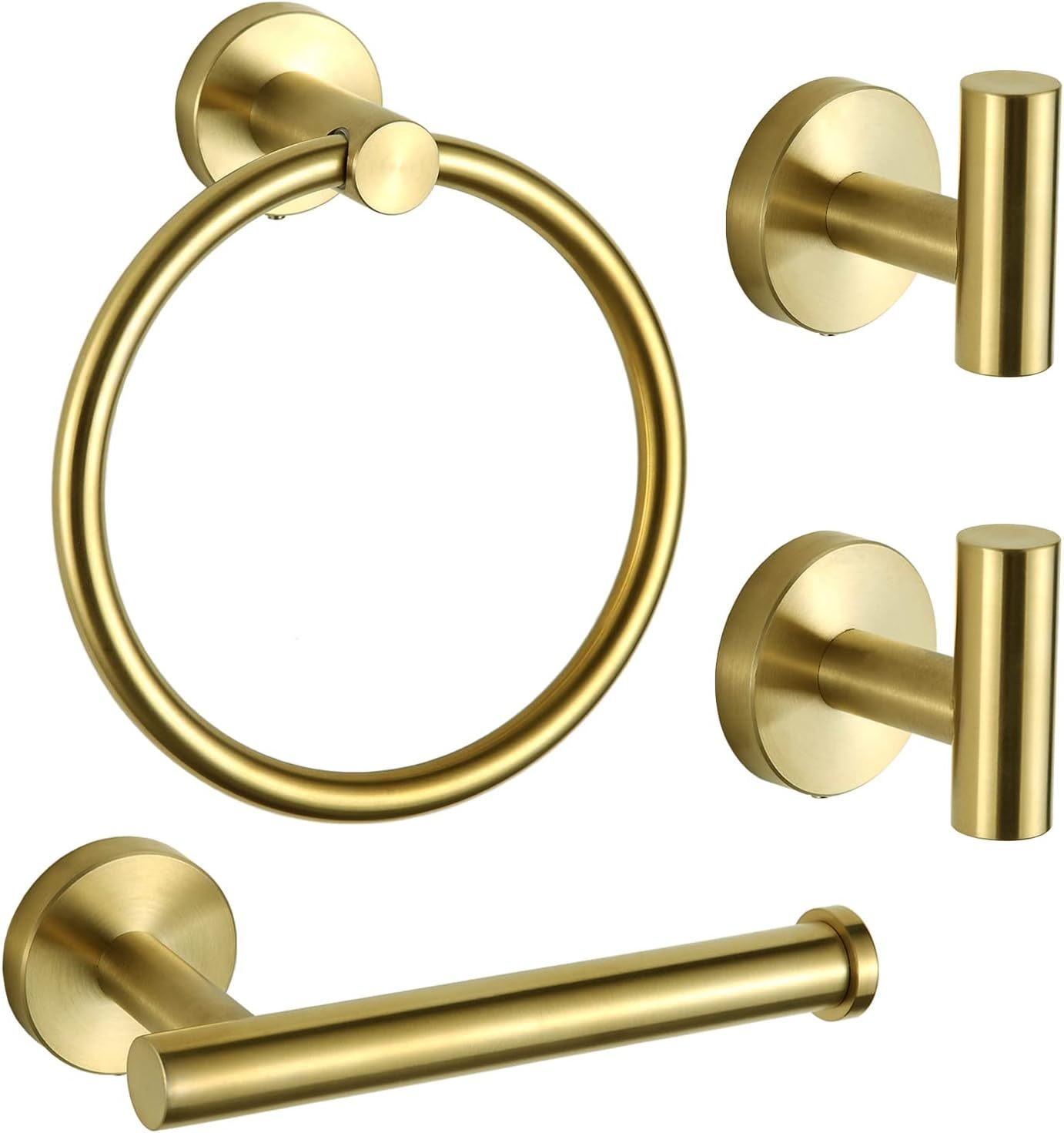Hand Towel Ring, Toilet Paper Holder, And 2 Robe Towel Hooks Are Include... - $31.92