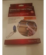 Universal Light Clips Works On Gutters, Shingles &amp; Titles 25 Clips - $15.89