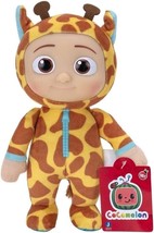 CoComelon JJ Giraffe Costume Doll 8in Rubber Face Plush Soft Body 18m+ NEW - £7.04 GBP