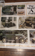 Automobile Quarterly Vintage 1973 “The Model A Ford” Poster - £28.50 GBP