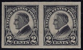 611 - XF-Sup Pair 2c &quot;Harding&quot; Mint NH Cat $20++ - £19.49 GBP