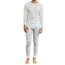 Galaxy Men&#39;s Thermal Set Top &amp; Bottom White-XL - £16.05 GBP