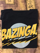 Official Licensed Big Bang Theory *Bazinga* Sheldon T Shirt Sz Sm Nwot - £7.88 GBP
