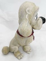 Little Paws Poodle Dog Figurine White Sculpted Pet 5.1" High Rare Collectible image 7
