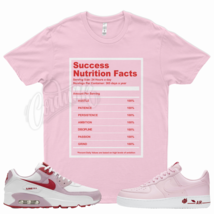 Pink SUCCES T Shirt for N Air Force 1 Low Rose Pink Red Valentines Day Max 90 - £20.43 GBP+