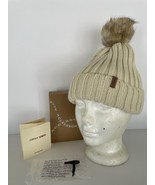 FURTALK  New w/Box Fall/Winter Hat Knitted Faux Pom Pom Beanie Hat Cotton - $298.40 MXN