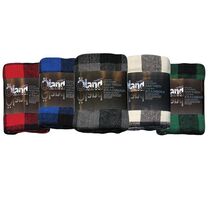 Oland OL104  Buffalo  Plaid Throw 44x78 - $14.85