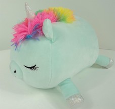 Squishmallows Kelly Toys Hazel the Unicorn - Rainbow Mane &amp; Tail -Has Le... - $14.50