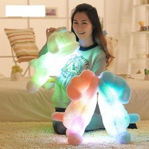 Colorful Glowing Dogs Luminous Plush Children Toys For Girl Baby Kids Toy Dogs C - £18.45 GBP