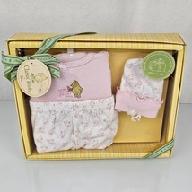 Classic Winnie the Pooh Vintage Baby Girl 3 PC Clothes Set Lot T Shirt P... - £23.79 GBP