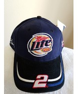 Rusty Wallace #2 Miller&#39;s Lite Dark Blue ball cap - €17,49 EUR