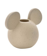 Disney Mickey Head Shaped Natural Speckle Vase - £29.09 GBP