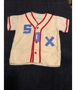 1958 Vintage Wilson Sporting Goods Chicago White Sox Uniform For Baby P1370 - $169.25 CAD