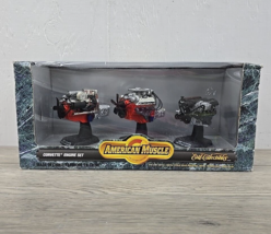 1999 ERTL American Muscle Corvette Engine Set 1957 1967 1997 Mini Set - $58.04